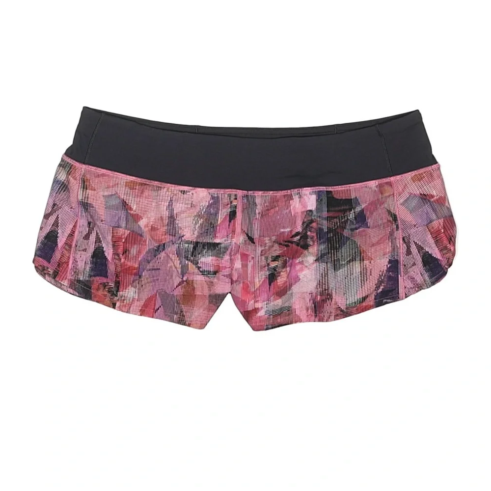 Lululemon Run Times Short *2.5 "Sun Dazed Multi Pink" Multi Pink / Super Dark - Picture 12 of 12